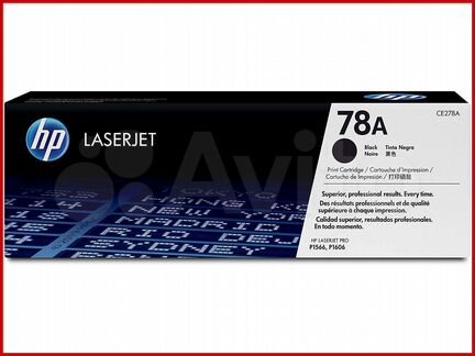 Картридж HP CE278A № 78A черный