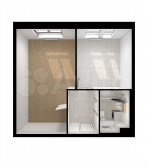 1-к квартира, 39.3 м², 18/22 эт.