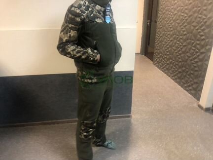 Костюм флисовый дышащий для охоты и рыбалки