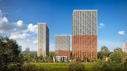 2-к квартира, 56.5 м², 9/24 эт.