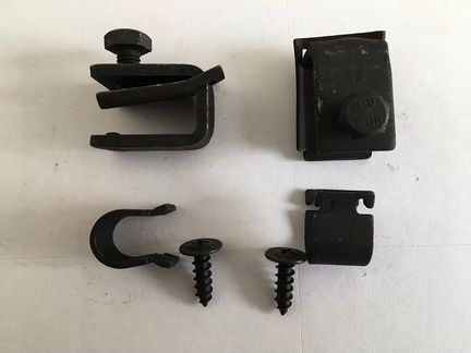 Брызговиков задних крепеж комплект Форд Фокус 2