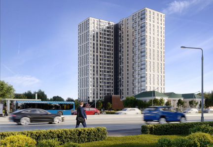 4-к квартира, 68.1 м², 15/24 эт.