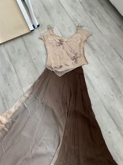 Костюм юбка блуза пиджак