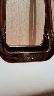 Кожаная белая сумка Valentissime