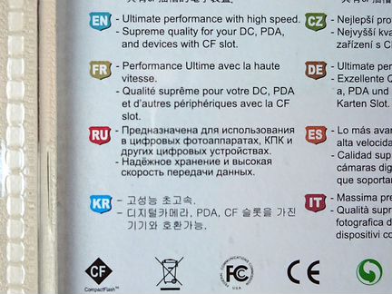 Карта памяти Compact Flash Silicon Power 300X 4GB