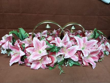 Свадебное украшение кольца