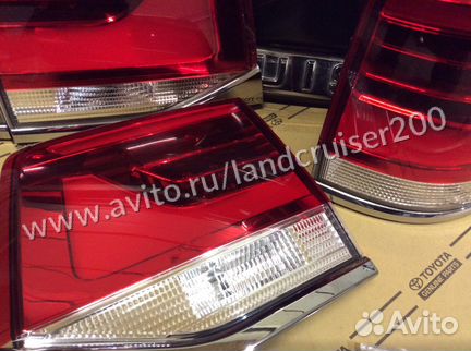 Задние фонари Land Cruiser 200 2015-18