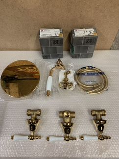 Душевая система Giulini praga Золото Италия