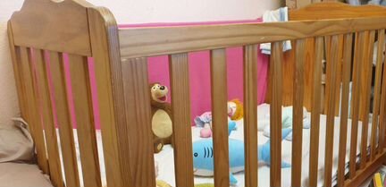 Детская кровать от 3 лет с матрасом