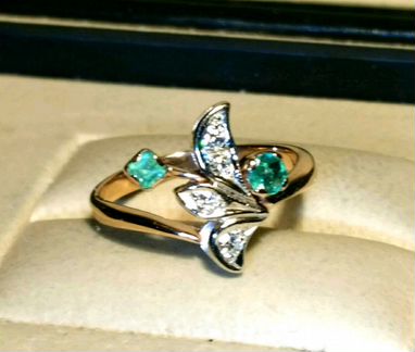 Кольцо золотое Россия