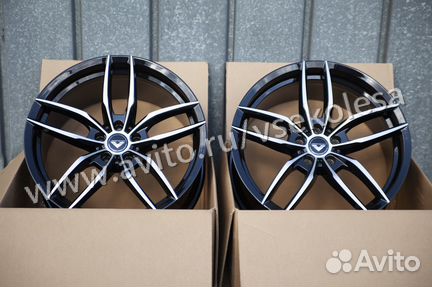 Компелкт новых дисков R19 VFF 105 Black Silver