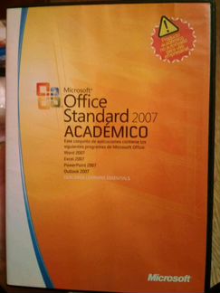 Office standard 2007 academico
