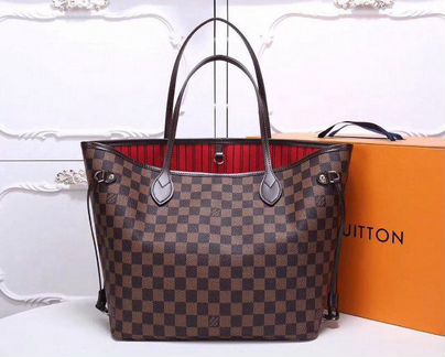 Сумка louis vuitton neverfull женская lux