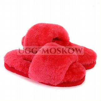 Угги Ugg Fluff Slippers WatermelonRed Ар-N920