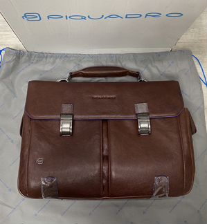 Большой кожаный деловой портфель Piquadro