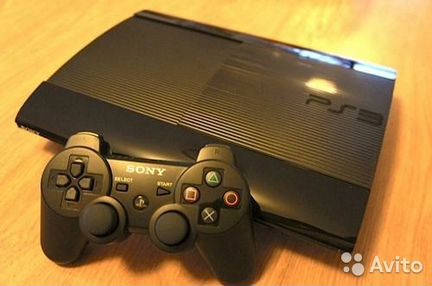 PS3 Super Slim 500GB + 1 диск