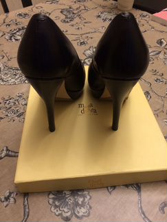 Туфли на платформе, черные, р. 37