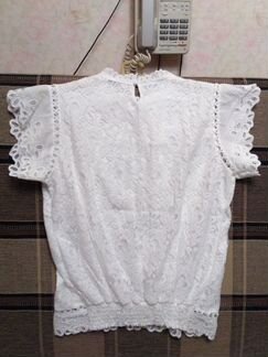 Блузки нарядные кружевные новые