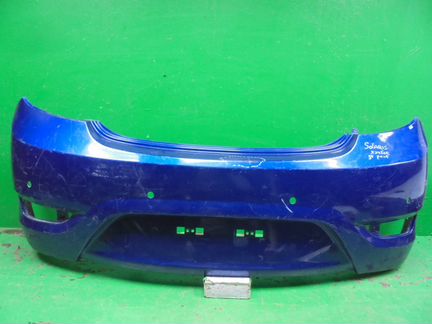 Бампер задний Hyundai Solaris хэтчбек 10-14 г