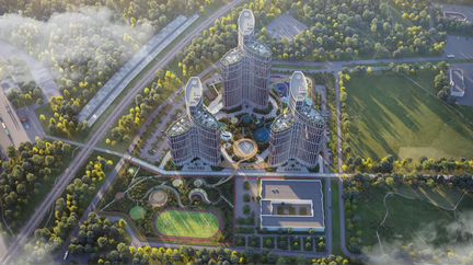 Квартира-студия, 58 м², 5/39 эт.