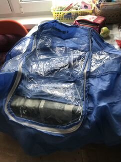 Дождевик на коляску трость