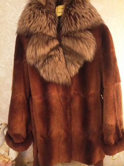 Шуба женская, натуральный мех, производство Чехия