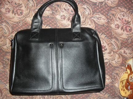 Сумка кожаная женская