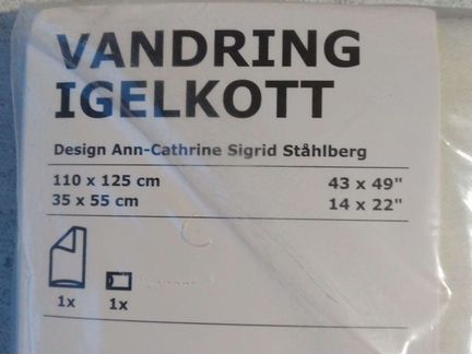 Детское постельное белье в кроватку IKEA