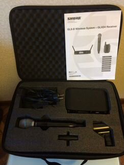 Радиомикрофон Shure Beta 87a + база glxd4