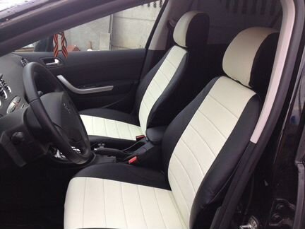 Чехлы Пежо 408. Модельные авточехлы из экокожи