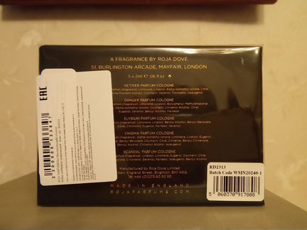 Roja Dove Elixir, Parfum Cologne