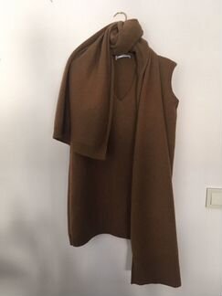 Жилет кашемировый и палантин Mauro Grifoni