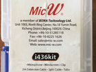 MIcW i436 kit - Измерительный микрофон