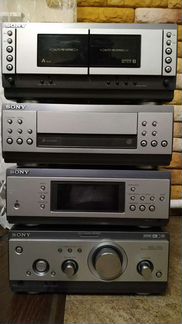 Музыкальный центр Sony MHC-S7AV неисправный