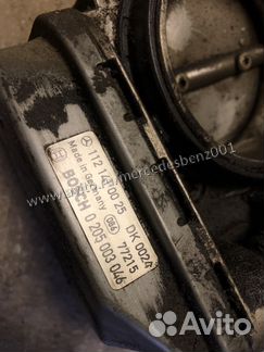 A1121410025 Mercedes дроссельная заслонка в сборе