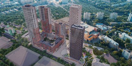 2-к квартира, 78.7 м², 28/41 эт.