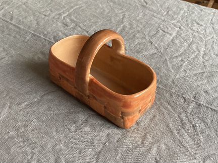 Керамическая корзиночка СССР