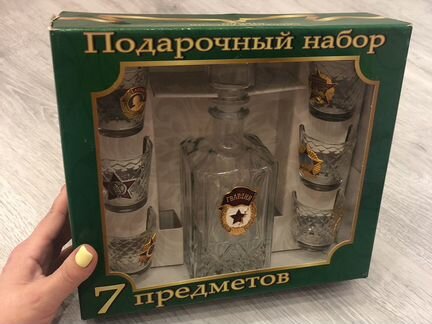 Новый набор Графин/стопки