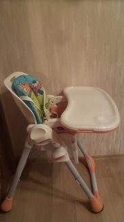 Стульчик для кормления Chicco Polly 2 in 1