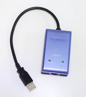 Сетевая карта с USB интерфейсом trendnet TU2-ETG