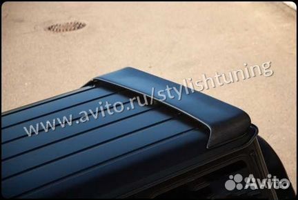 Спойлер чёрный для Mercedes Gelandewagen