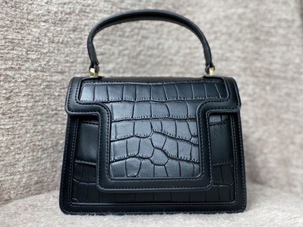 Женские сумки черная и нежная сиреневая