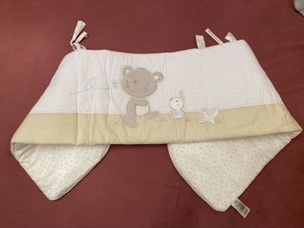 Бортики mothercare в детскую кроватку (бампер)