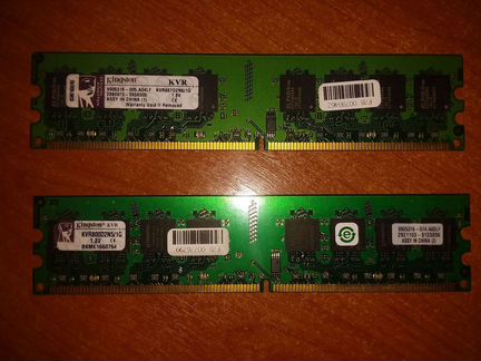 Оперативная память Kingston 800/667мгц 1GB