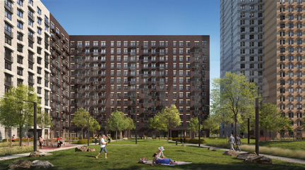 3-к квартира, 97.4 м², 4/17 эт.