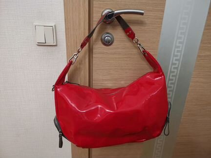 Cумка CorsoComo, лаковая, в отл сост