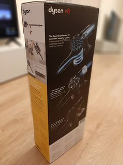 Коробка от пылесоса dyson v8 motorhead