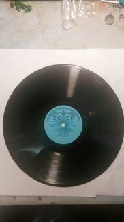 Пластинка для патефона