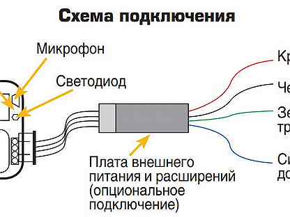 Автофон схема подключения