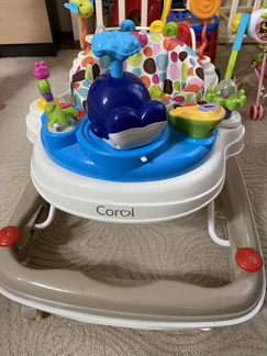 Ходунки Corol Smarty, цвет: бежевый